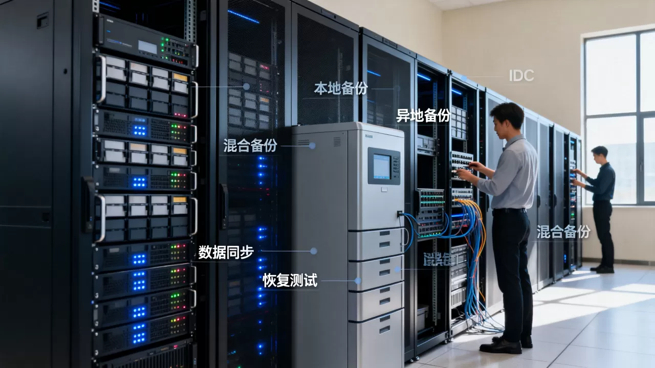 IDC机房容灾备份方案怎么做?容灾备份方案有哪些类型 IDC机房容灾备份方案怎么做?容灾备份方案有哪些类型