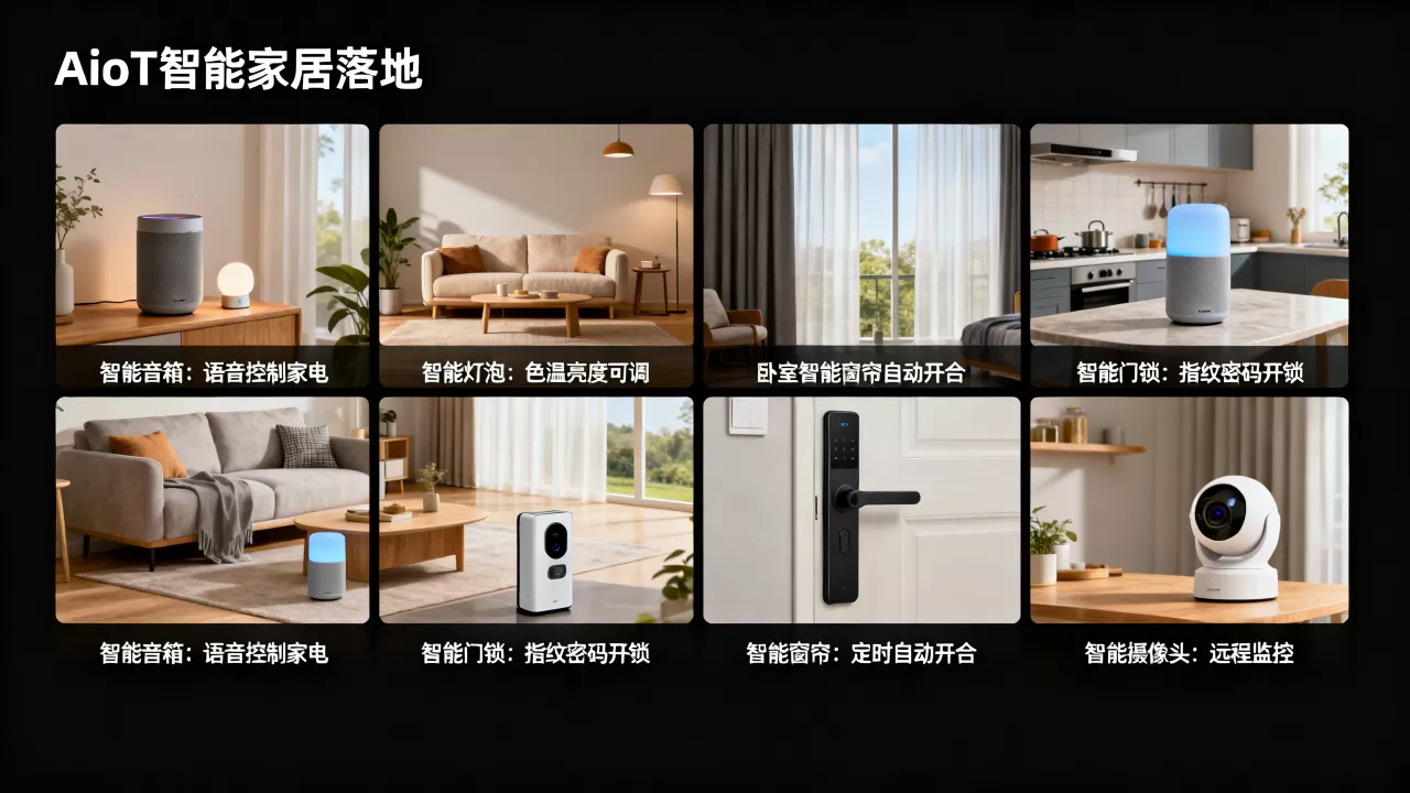 AIoT实际应用产品有哪些？智能家居落地场景案例