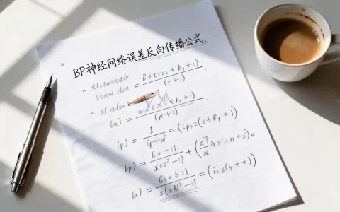 BP神经网络算法公式是什么？BP神经网络算法公式推导