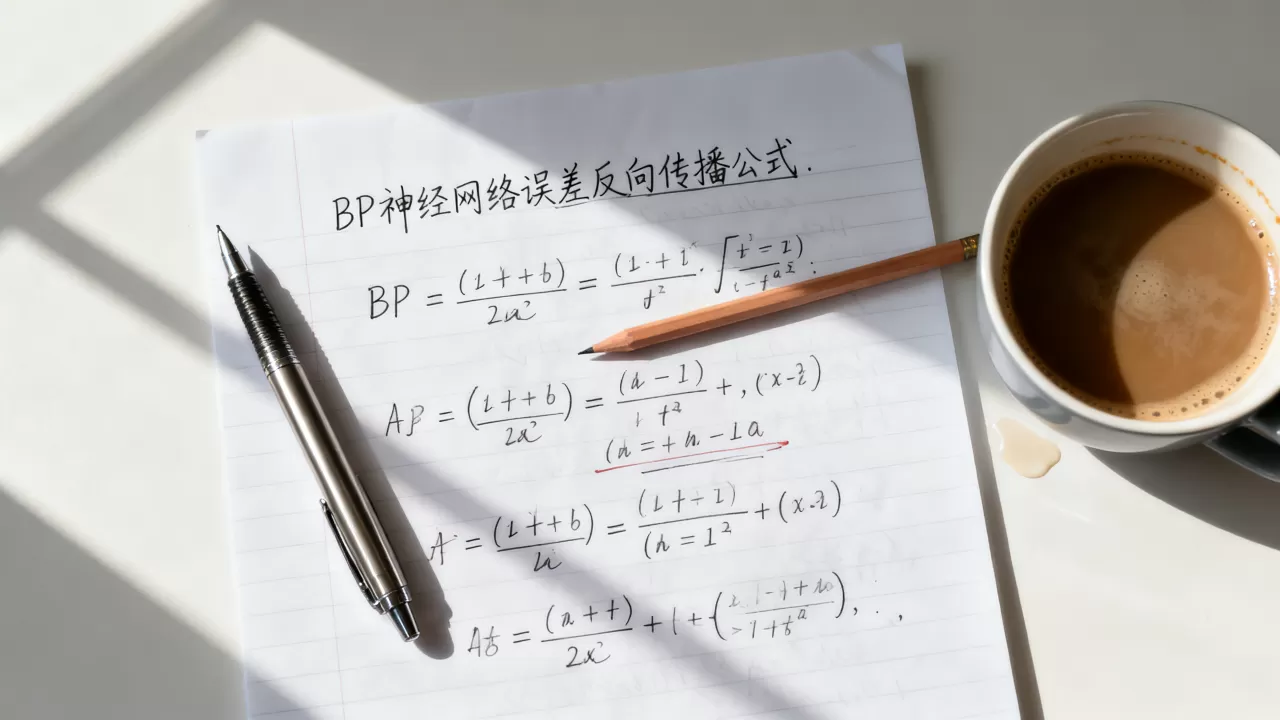 BP神经网络算法公式是什么?BP神经网络算法公式推导 BP神经网络算法公式是什么?BP神经网络算法公式推导