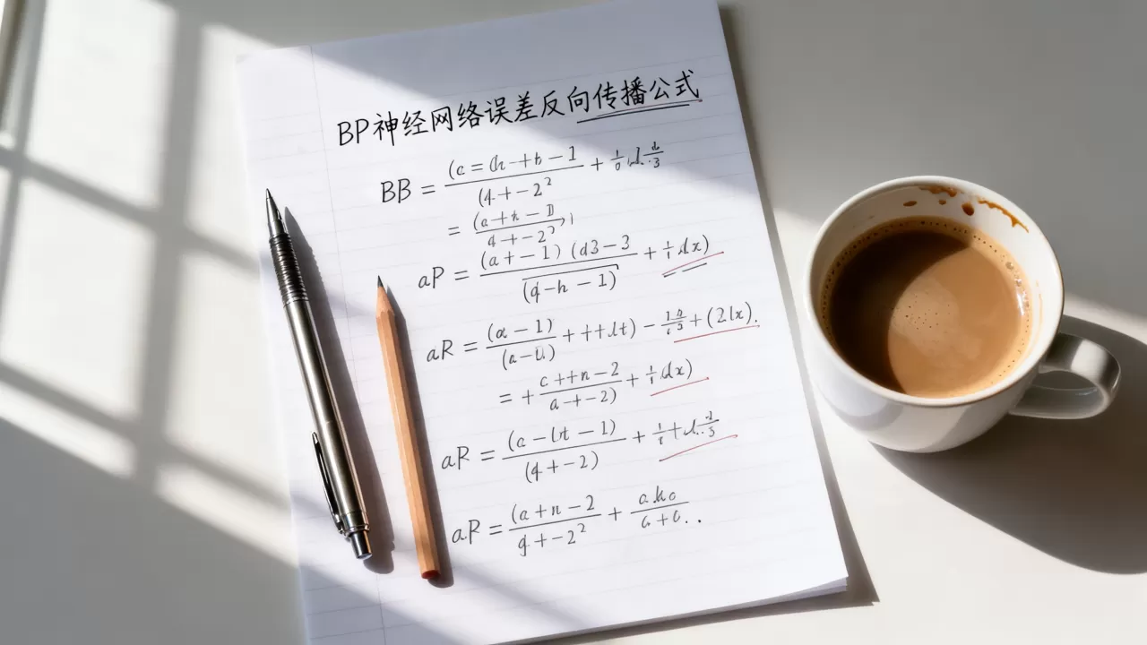BP神经网络算法公式是什么?BP神经网络算法公式推导 BP神经网络算法公式是什么?BP神经网络算法公式推导