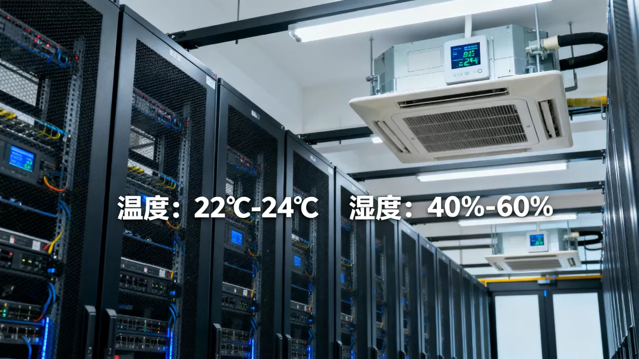 IDC机房温湿度标准是多少？机房空调温度湿度设置