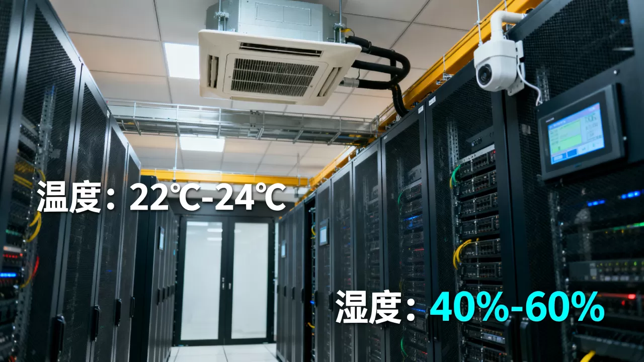 IDC机房温湿度标准是多少？机房空调温度湿度设置