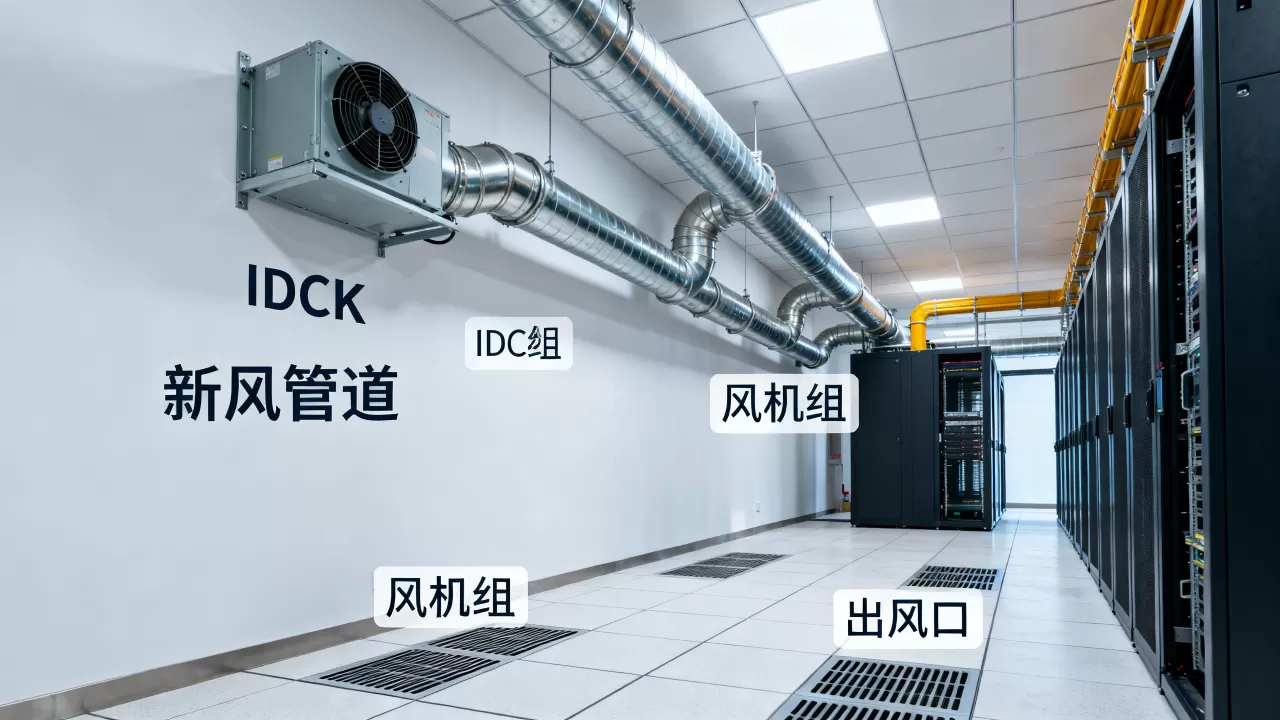 IDC机房新风系统怎么设计？机房新风系统设计方案