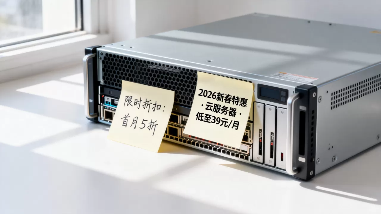 个人云服务器新年促销值得买吗？2026年云服务器最新优惠活动