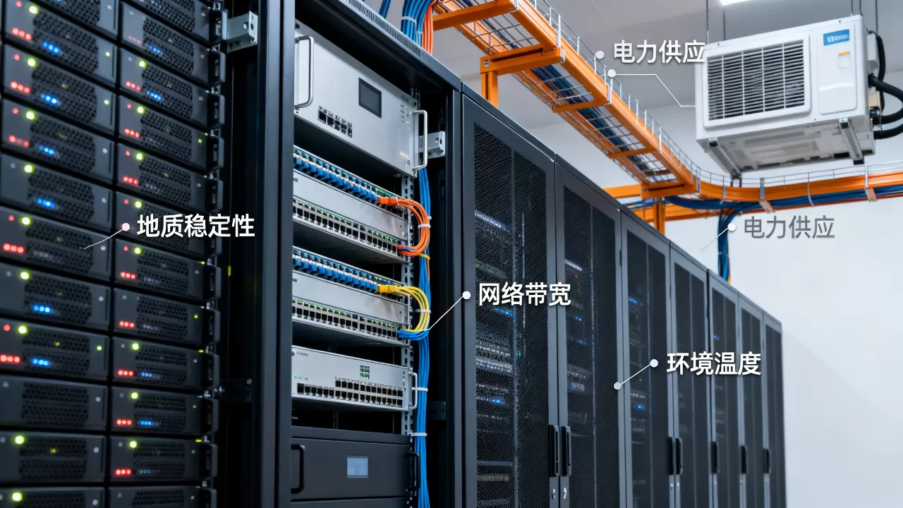 IDC机房选址考虑因素有哪些?数据中心机房选址标准是什么 IDC机房选址考虑因素有哪些?数据中心机房选址标准是什么