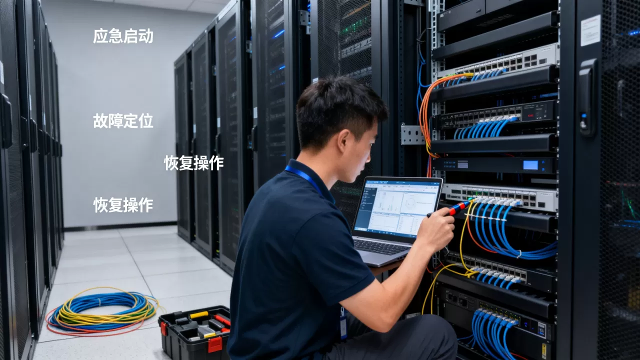 IDC机房应急预案演练方案怎么做？数据中心故障应急处理流程