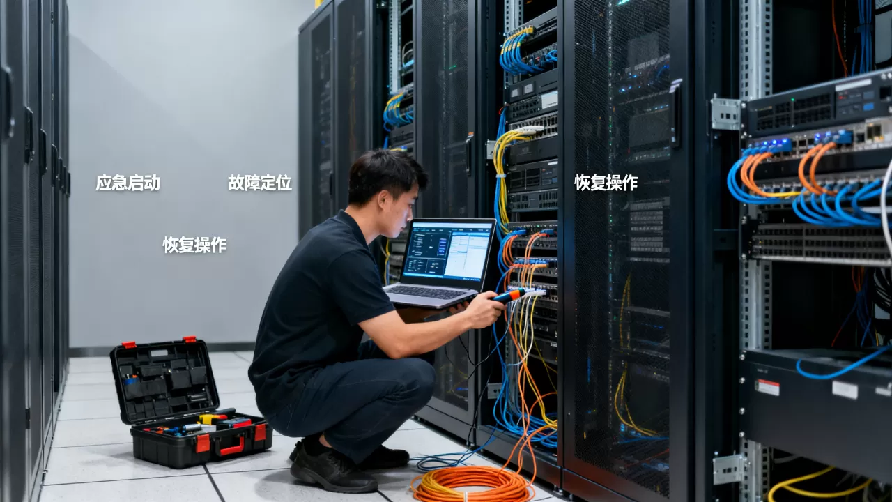 IDC机房应急预案演练方案怎么做？数据中心故障应急处理流程
