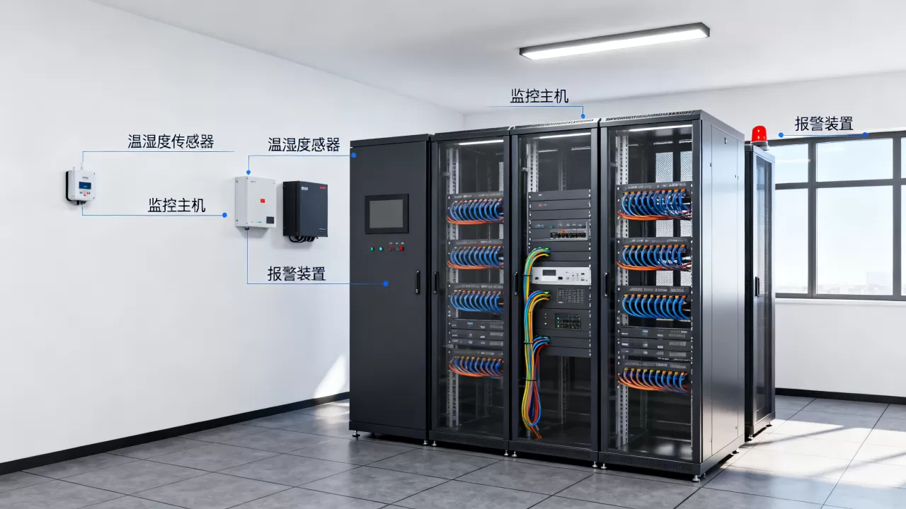 IDC机房环境监控系统怎么搭建?机房温湿度监控报警方案 IDC机房环境监控系统怎么搭建?机房温湿度监控报警方案