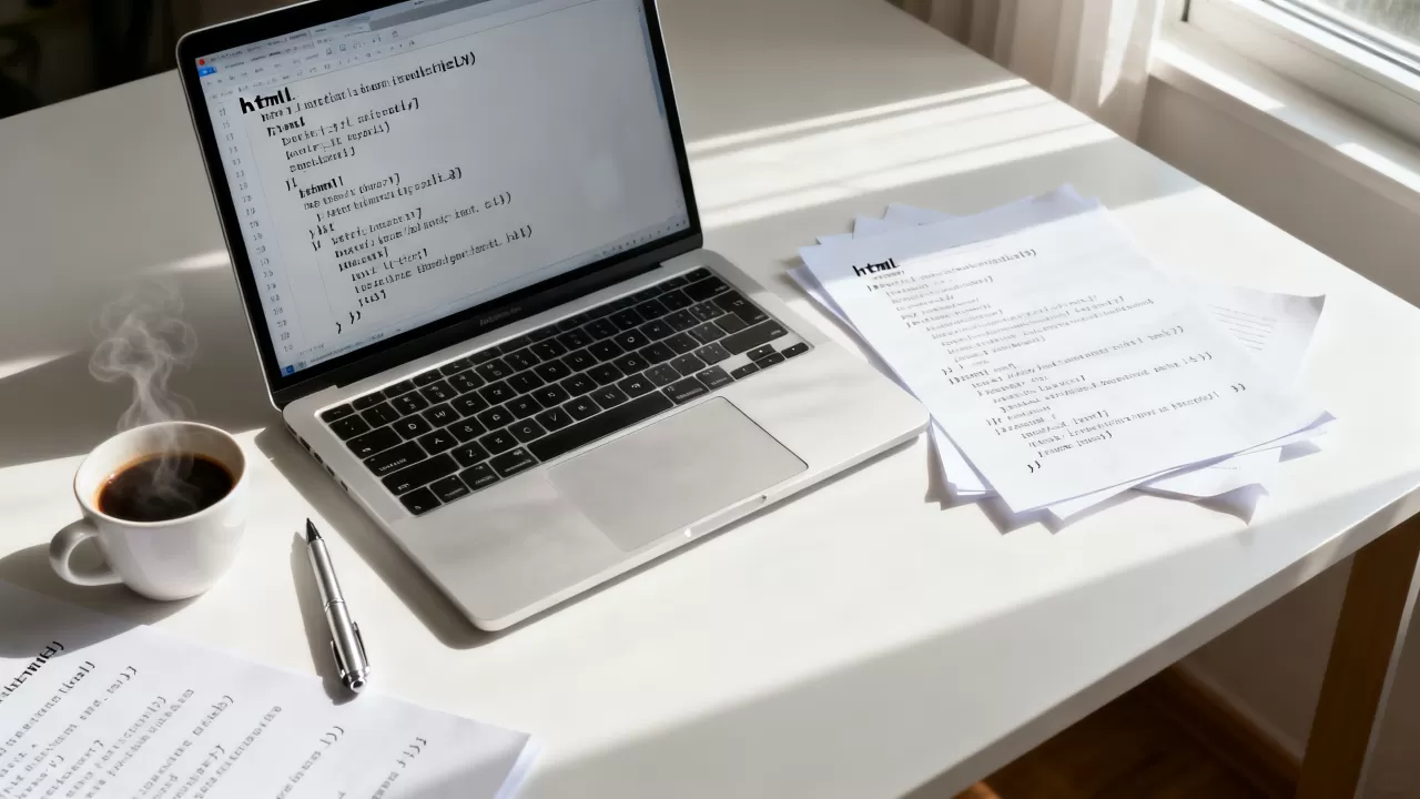 个人主页网站html代码怎么写？个人网站模板源码下载