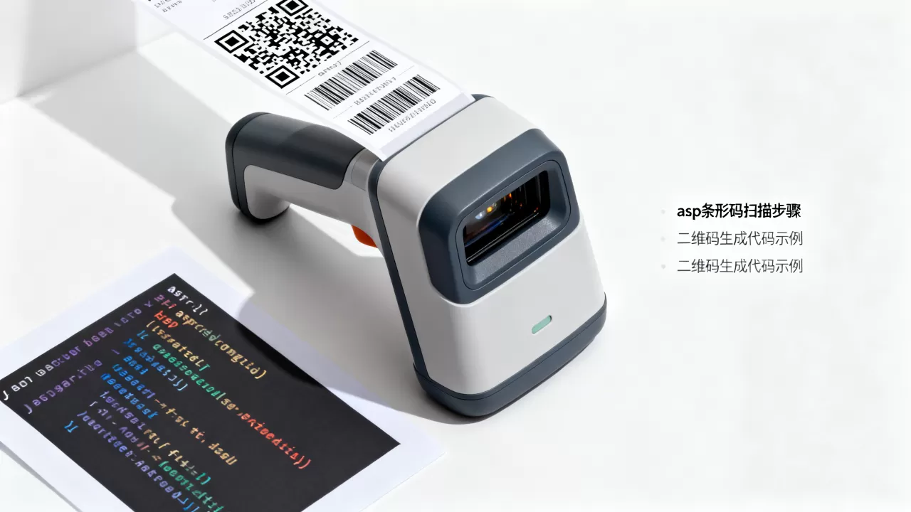 asp条形码扫描仪怎么用？asp生成二维码长尾词