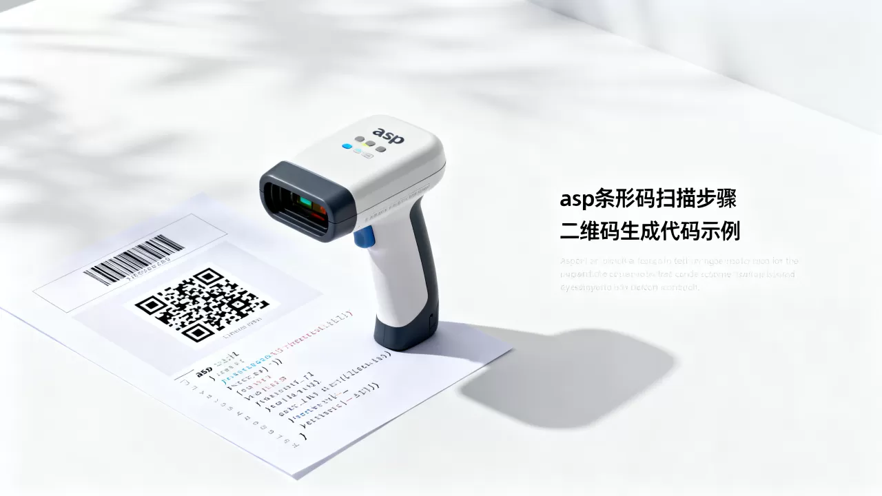 asp条形码扫描仪怎么用？asp生成二维码长尾词