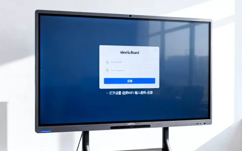 安卓WiFi通信程序怎么设置？IdeaHub Board设备连接WiFi教程