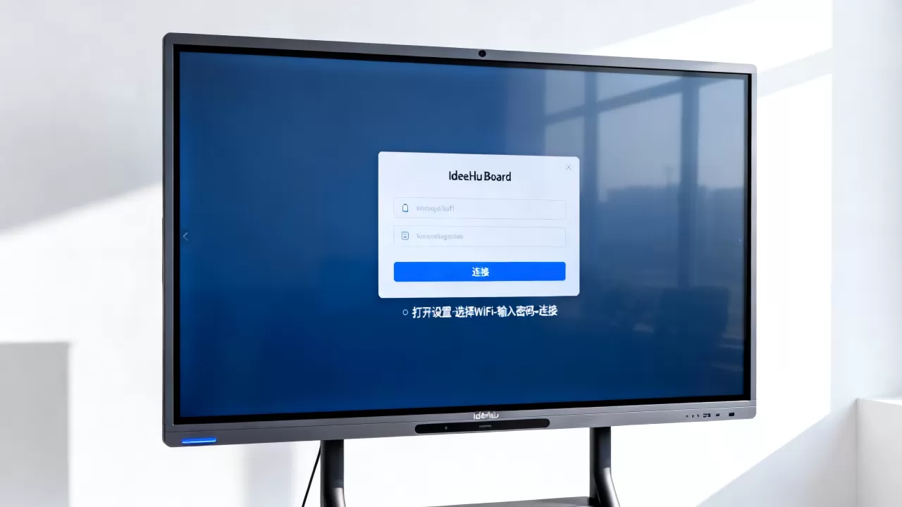 安卓WiFi通信程序怎么设置?IdeaHub Board设备连接WiFi教程 安卓WiFi通信程序怎么设置?IdeaHub Board设备连接WiFi教程
