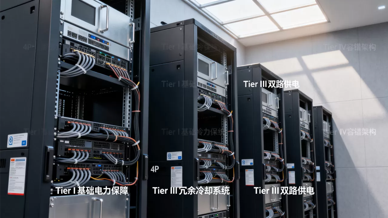 4U服务器托管机房等级标准是什么？数据中心机房等级划分