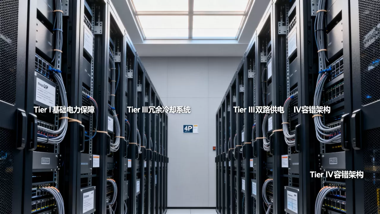 4U服务器托管机房等级标准是什么？数据中心机房等级划分
