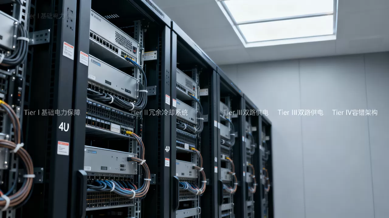 4U服务器托管机房等级标准是什么？数据中心机房等级划分