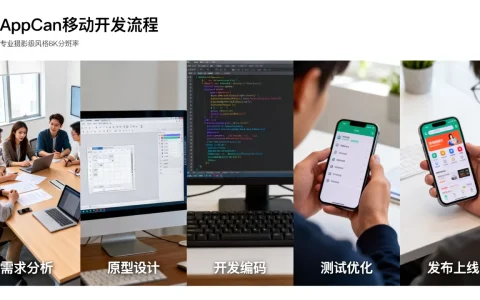 AppCan移动开发全流程怎么做？移动端开发需要哪些步骤