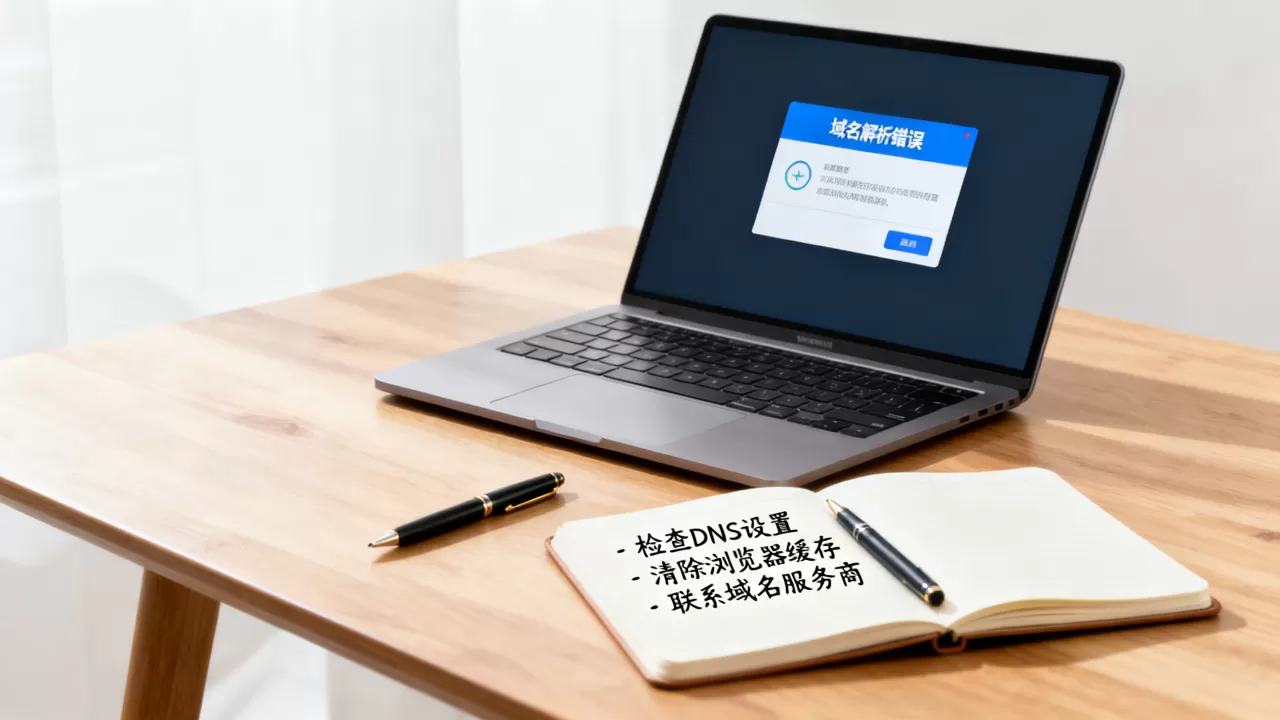 个人主页域名解析错误怎么办？域名解析错误怎么解决