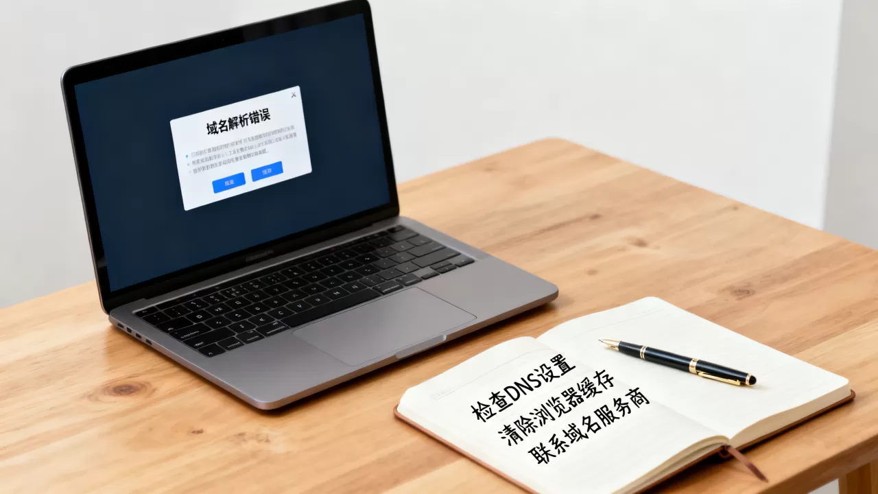 个人主页域名解析错误怎么办？域名解析错误怎么解决