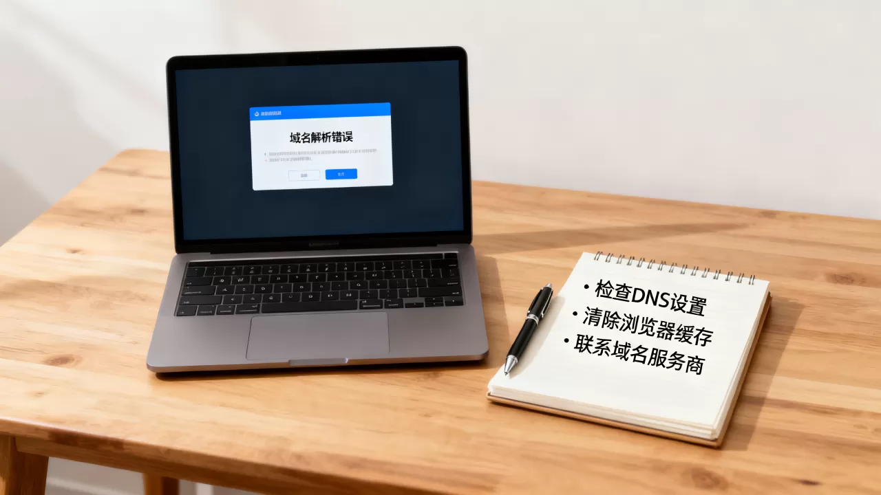 个人主页域名解析错误怎么办？域名解析错误怎么解决