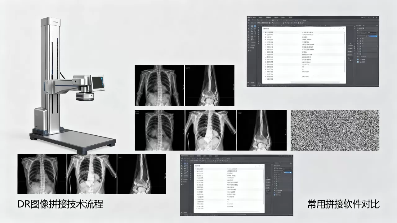 DR检测图像拼接技术如何实现?DR拍片图像拼接软件哪个好 DR检测图像拼接技术如何实现?DR拍片图像拼接软件哪个好