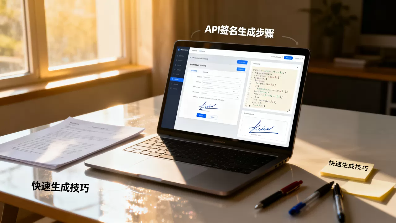 API生成签名方法是什么?如何快速生成签名 API生成签名方法是什么?如何快速生成签名