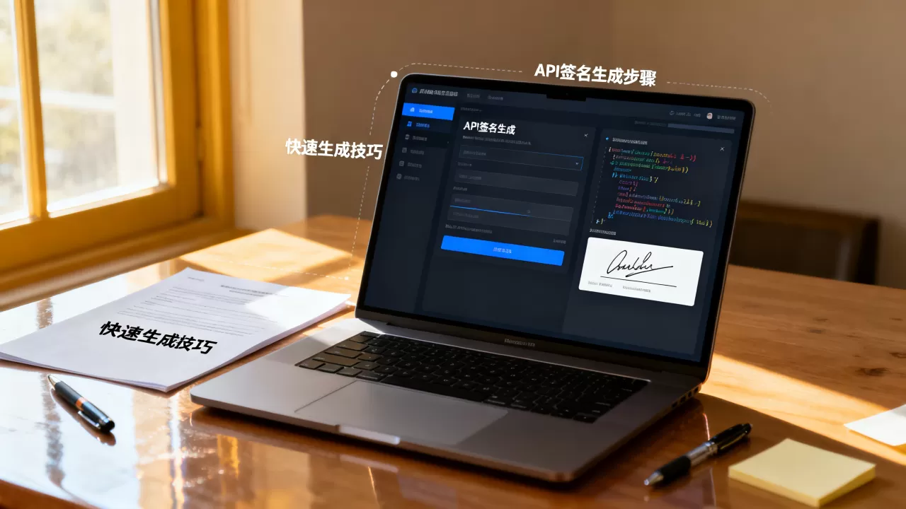 API生成签名方法是什么?如何快速生成签名 API生成签名方法是什么?如何快速生成签名