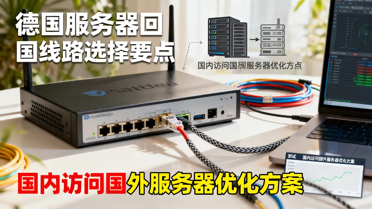 德国服务器回国线路怎么选？国内访问国外服务器慢怎么解决