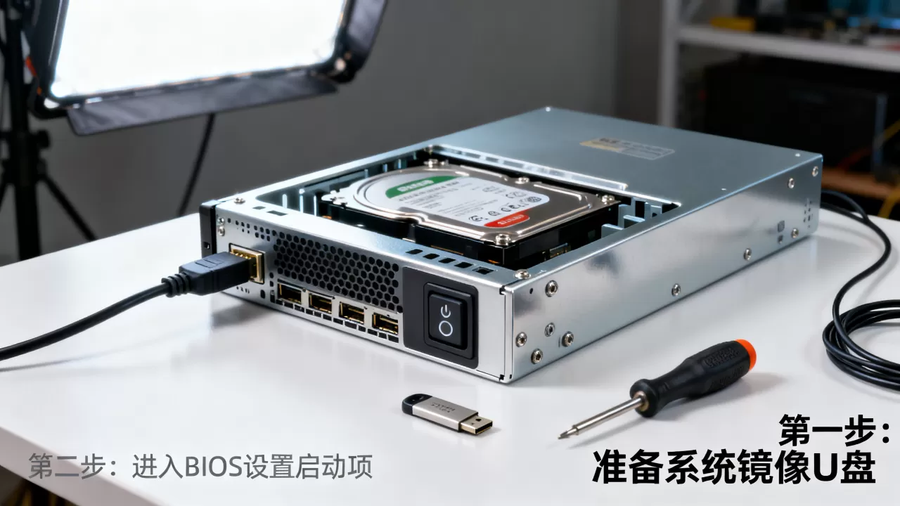 独立服务器装系统教程详解？服务器重装系统步骤