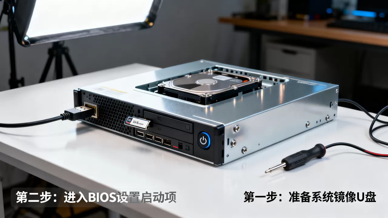 独立服务器装系统教程详解？服务器重装系统步骤