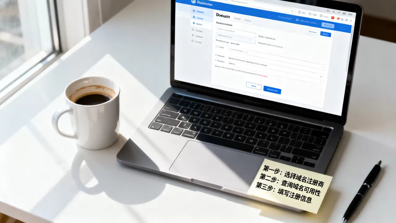 个人主页申请域名怎么操作？个人网站域名注册流程