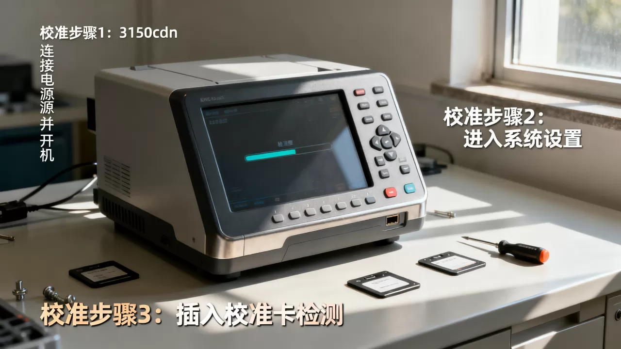 3150cdn校准方法是什么？3150cdn校准教程