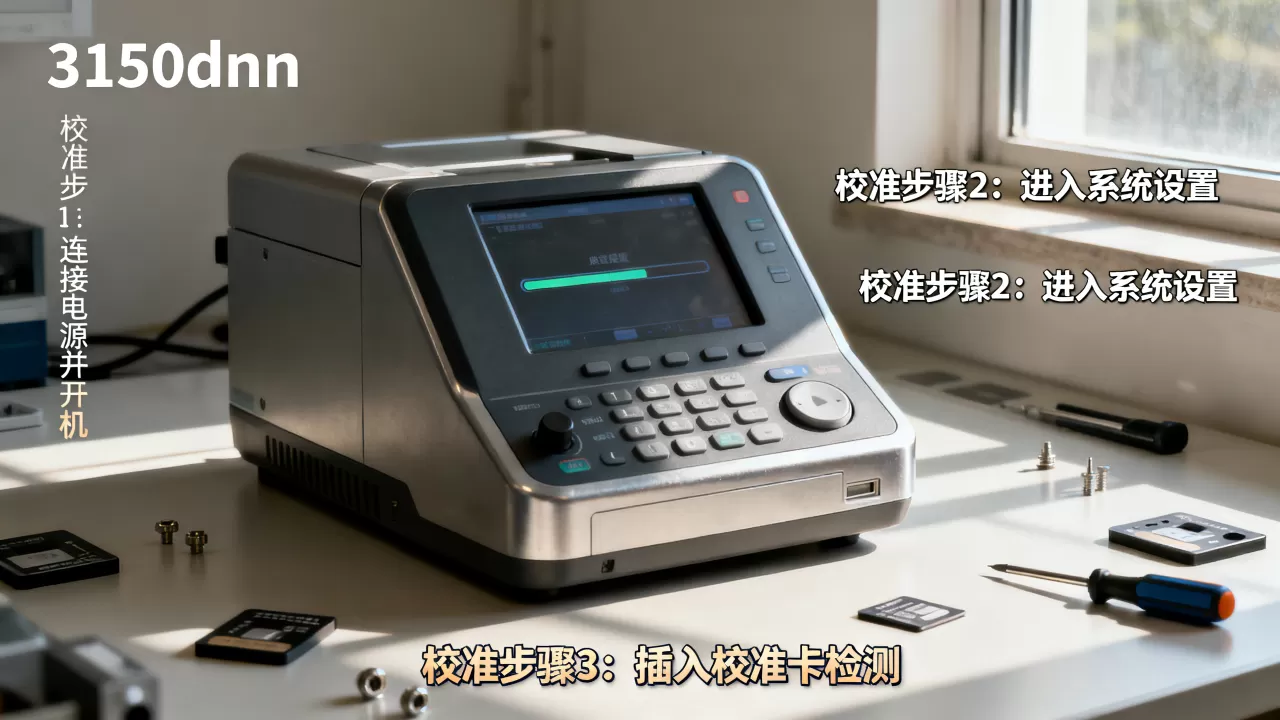 3150cdn校准方法是什么？3150cdn校准教程