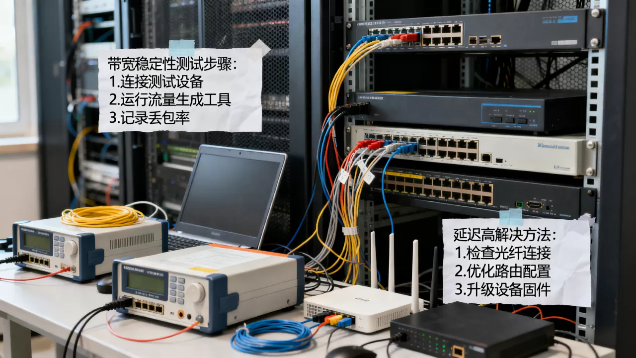 IPLC专线带宽稳定性如何测试？IPLC专线延迟高怎么解决