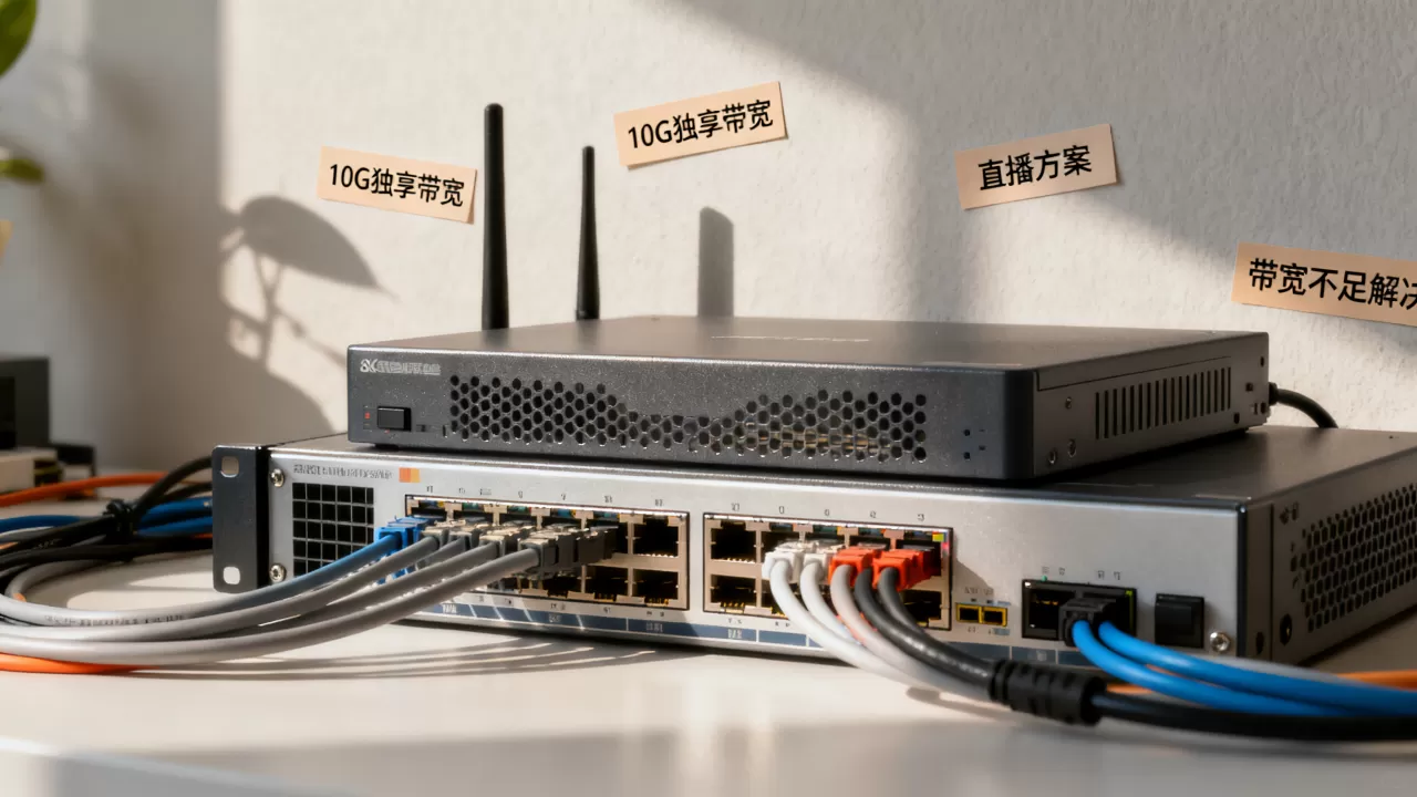 10G独享带宽服务器建直播方案靠谱吗?服务器带宽不足怎么解决 10G独享带宽服务器建直播方案靠谱吗?服务器带宽不足怎么解决