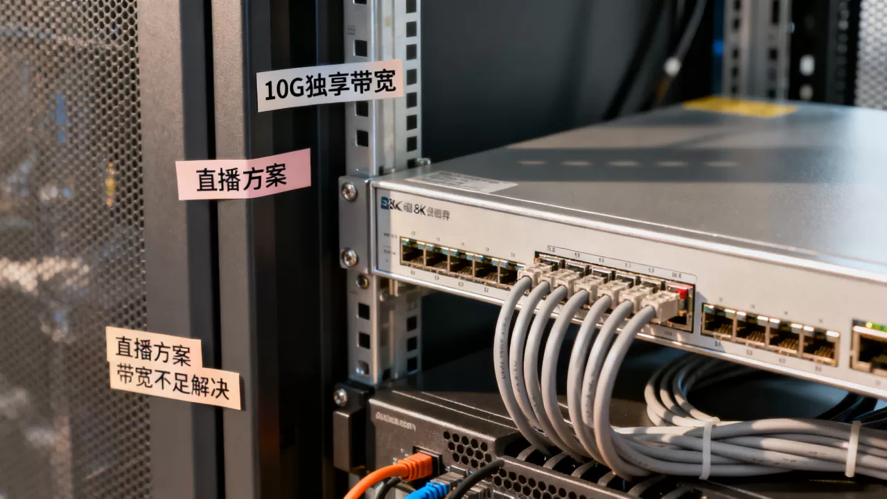 10G独享带宽服务器建直播方案靠谱吗?服务器带宽不足怎么解决 10G独享带宽服务器建直播方案靠谱吗?服务器带宽不足怎么解决