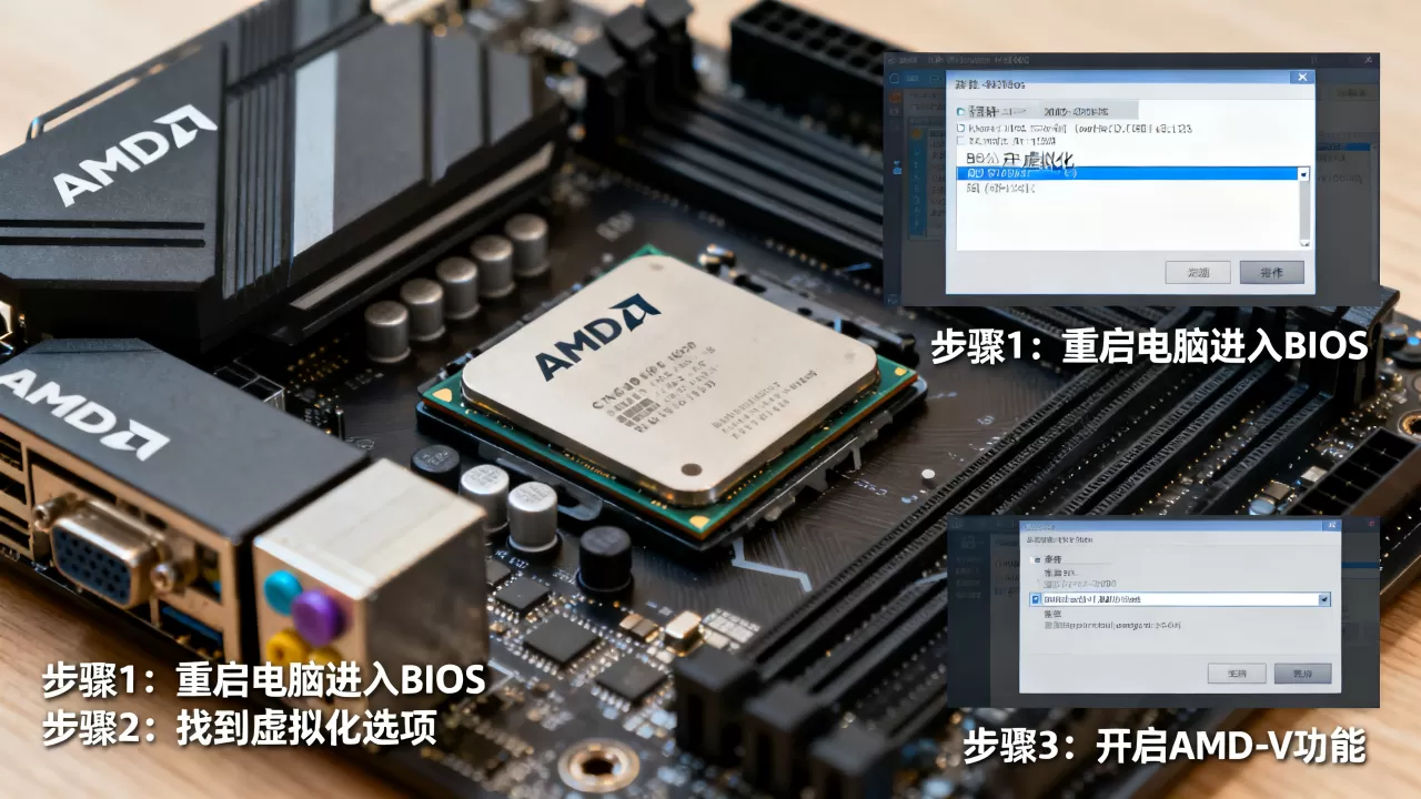 AMD虚拟化技术怎么用?AMD开启虚拟化功能详细教程 AMD虚拟化技术怎么用?AMD开启虚拟化功能详细教程