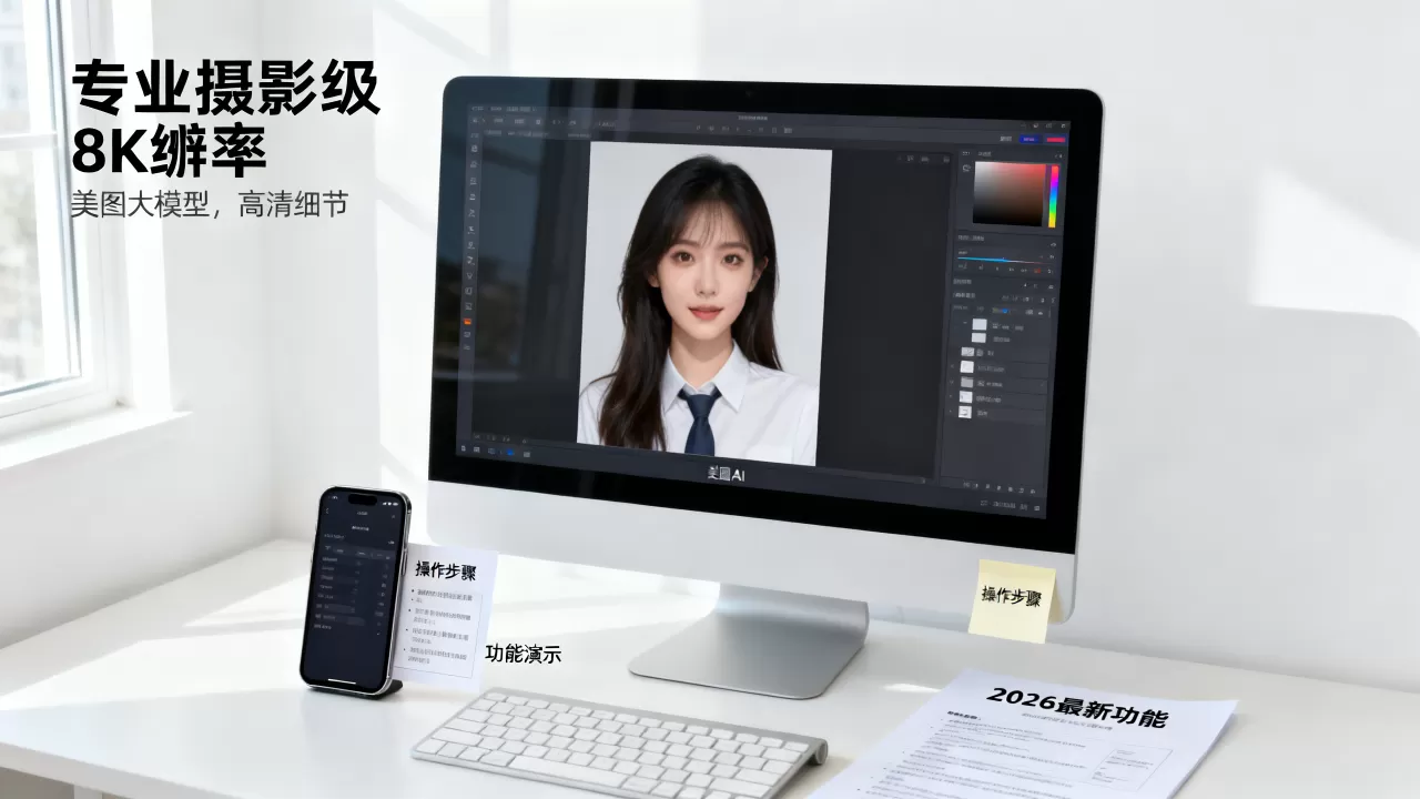 美图ai大模型怎么用？2026最新功能与教程