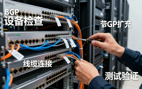 BGP机房带宽扩容流程详解？BGP带宽扩容需要多久