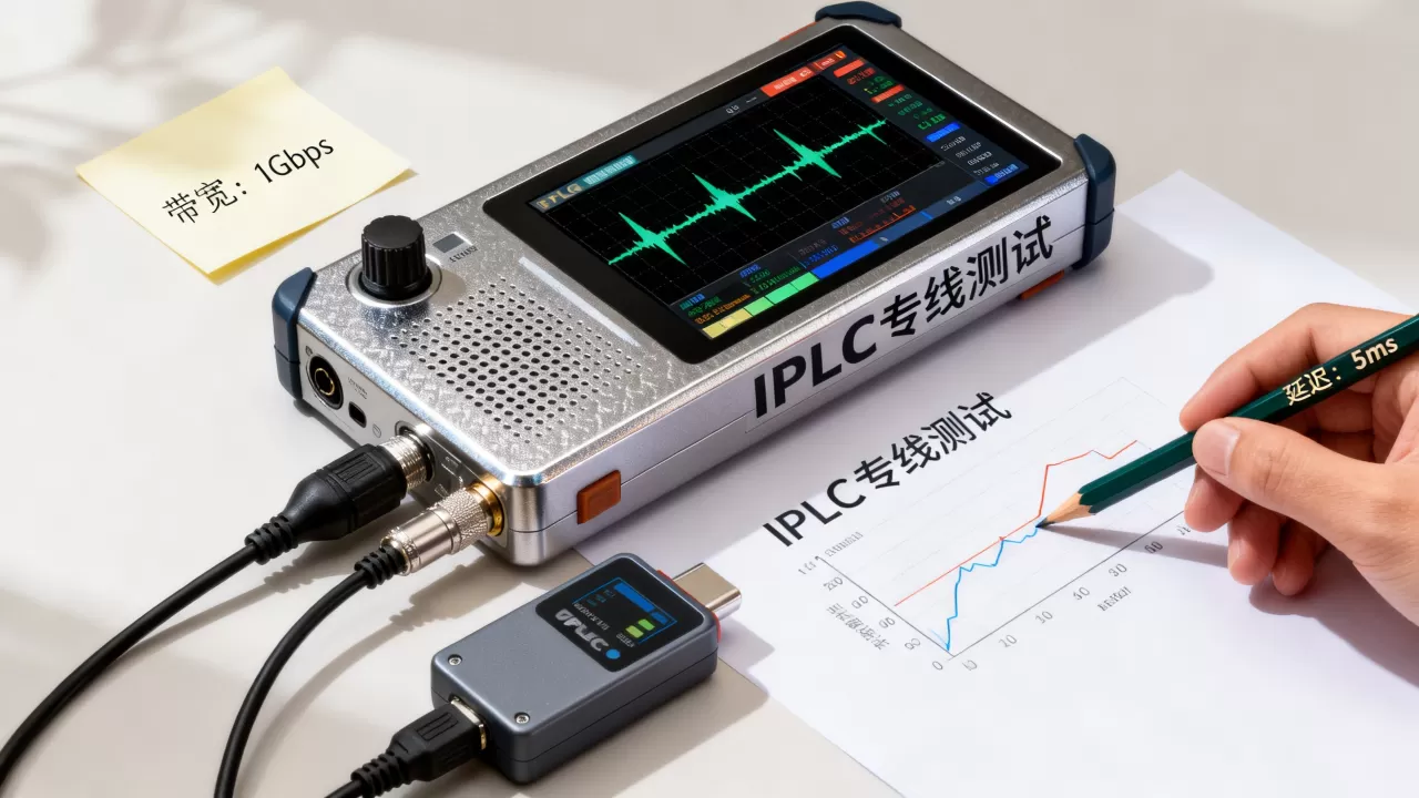 IPLC专线带宽延迟测试数据如何解读？