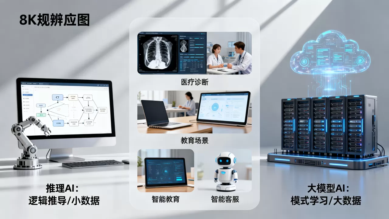 推理AI和大模型AI有什么区别?大模型AI有哪些应用场景 推理AI和大模型AI有什么区别?大模型AI有哪些应用场景