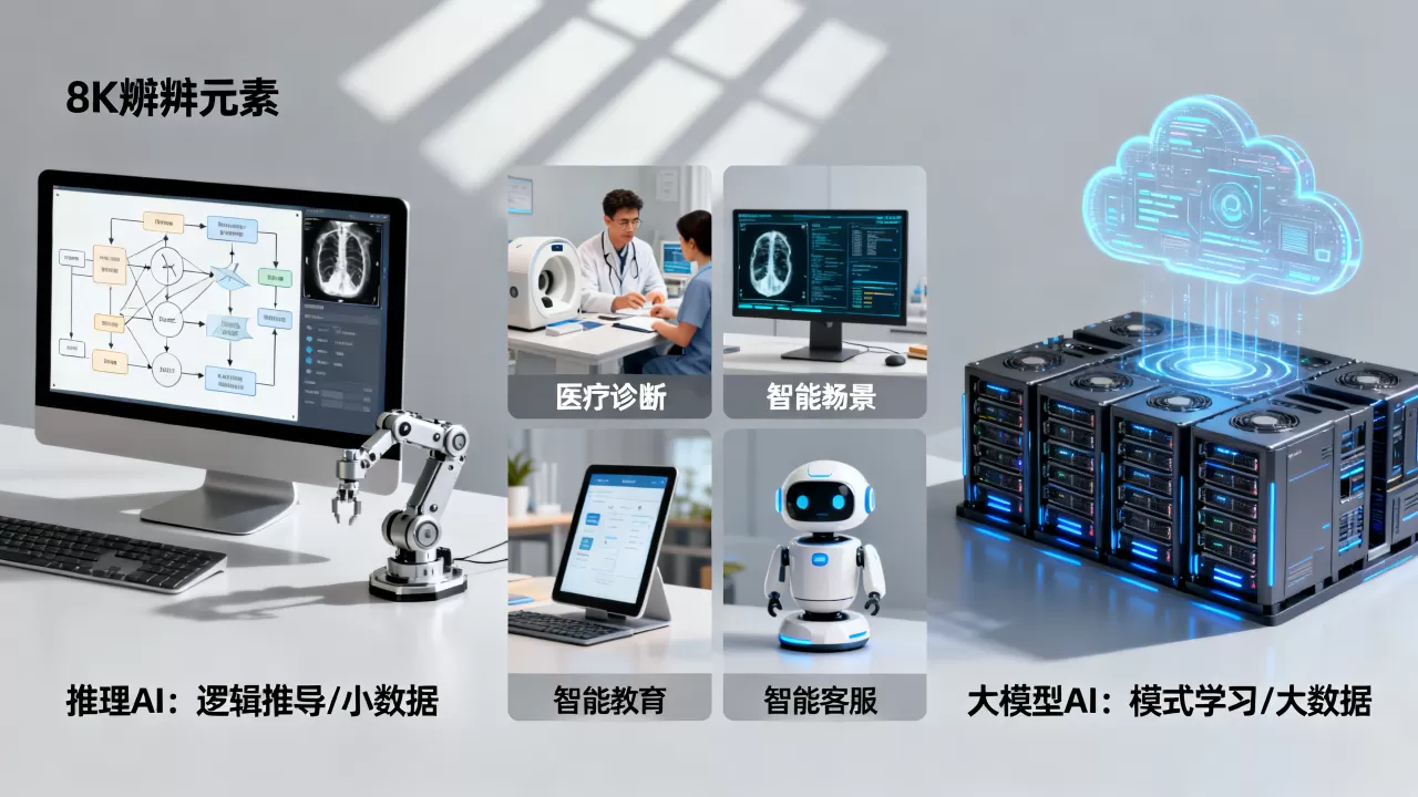 推理AI和大模型AI有什么区别?大模型AI有哪些应用场景 推理AI和大模型AI有什么区别?大模型AI有哪些应用场景