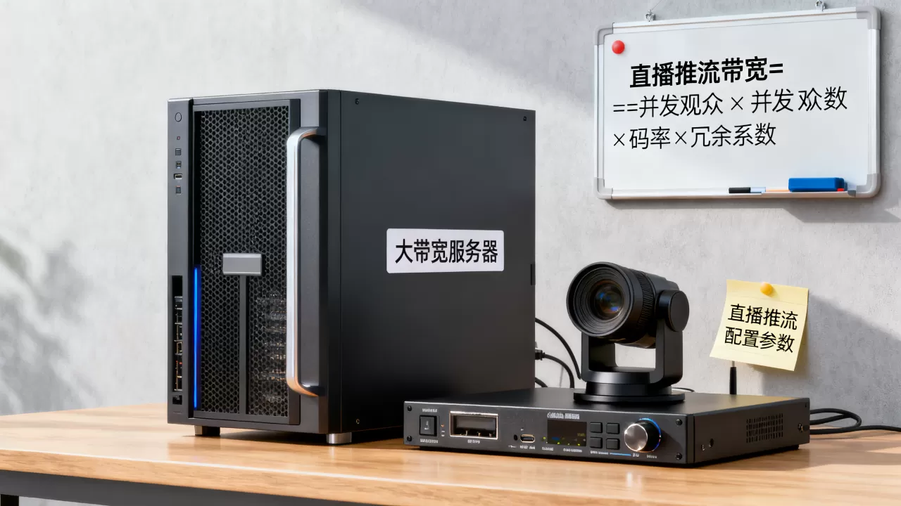 大带宽服务器跑直播推流配置怎么选?直播推流带宽计算公式 大带宽服务器跑直播推流配置怎么选?直播推流带宽计算公式