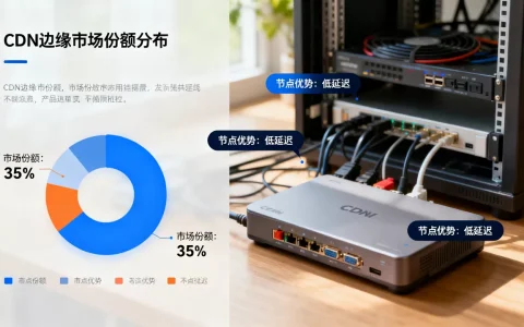 CDN边缘市场份额如何分布？CDN边缘节点有哪些优势