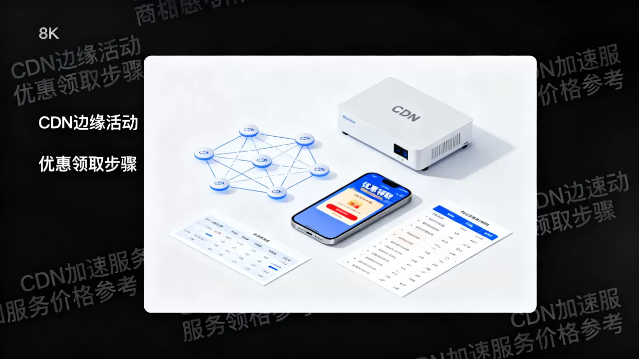 CDN边缘活动优惠怎么领？CDN加速服务价格是多少