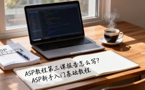 ASP教程第三课报告怎么写？ASP新手入门基础教程