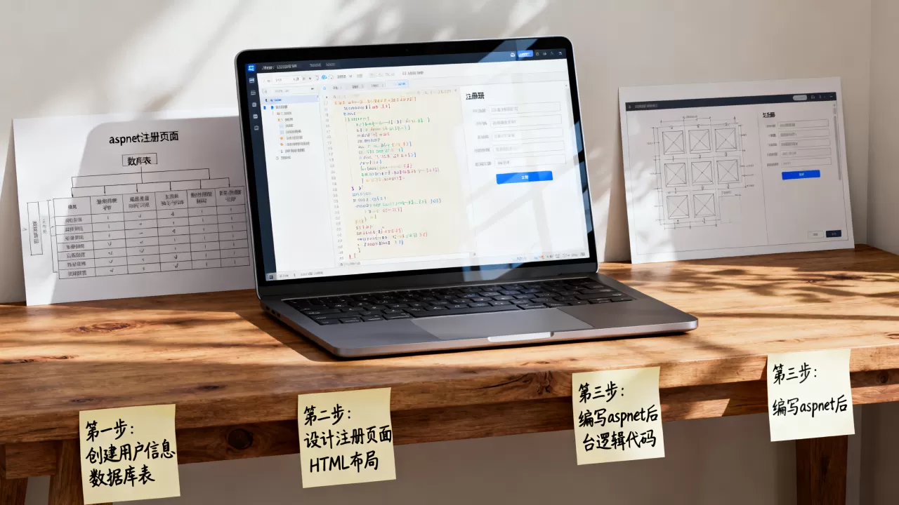 如何组装业务用户注册页面?aspnet注册页面实现步骤 如何组装业务用户注册页面?aspnet注册页面实现步骤