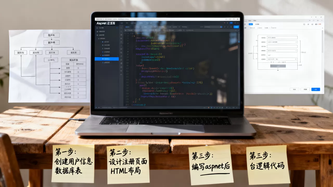 如何组装业务用户注册页面?aspnet注册页面实现步骤 如何组装业务用户注册页面?aspnet注册页面实现步骤