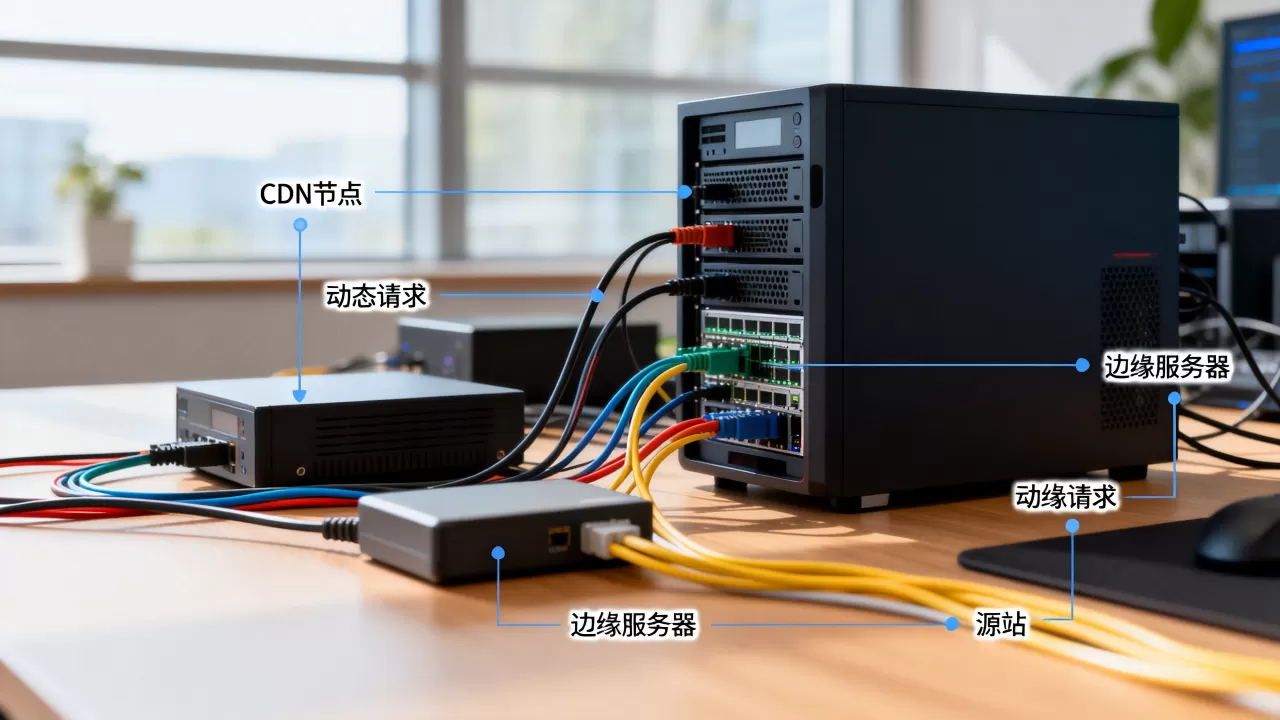 CDN动态请求加速原理是什么？动态网站CDN加速配置方法